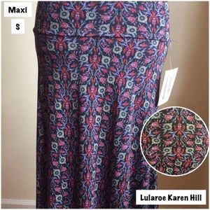 Lularoe maxi skirt small NWT